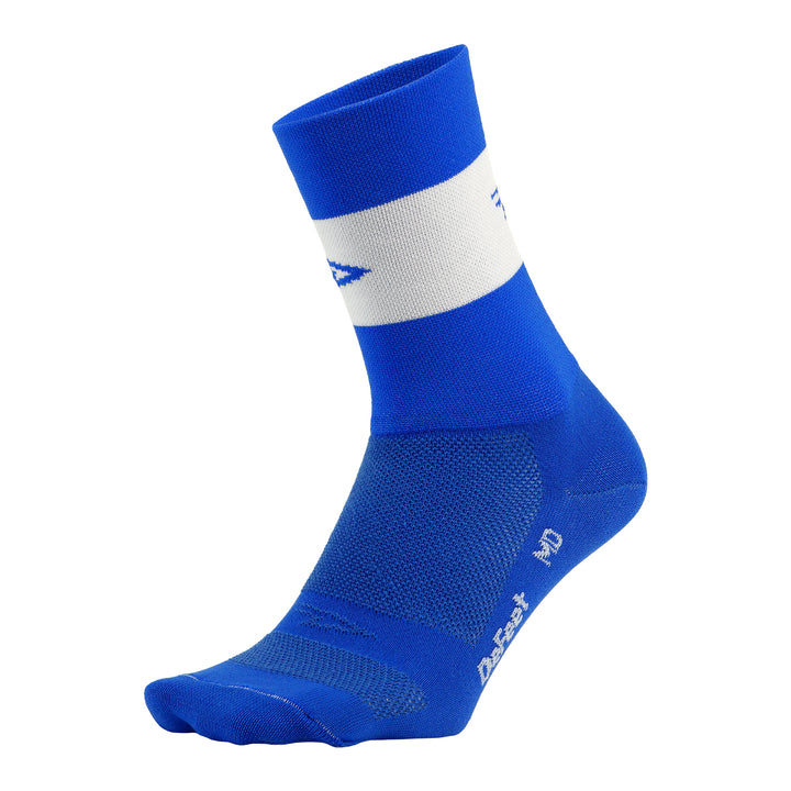 Aireator 5" Team DeFeet (DeFeet Blue w/White Stripe)