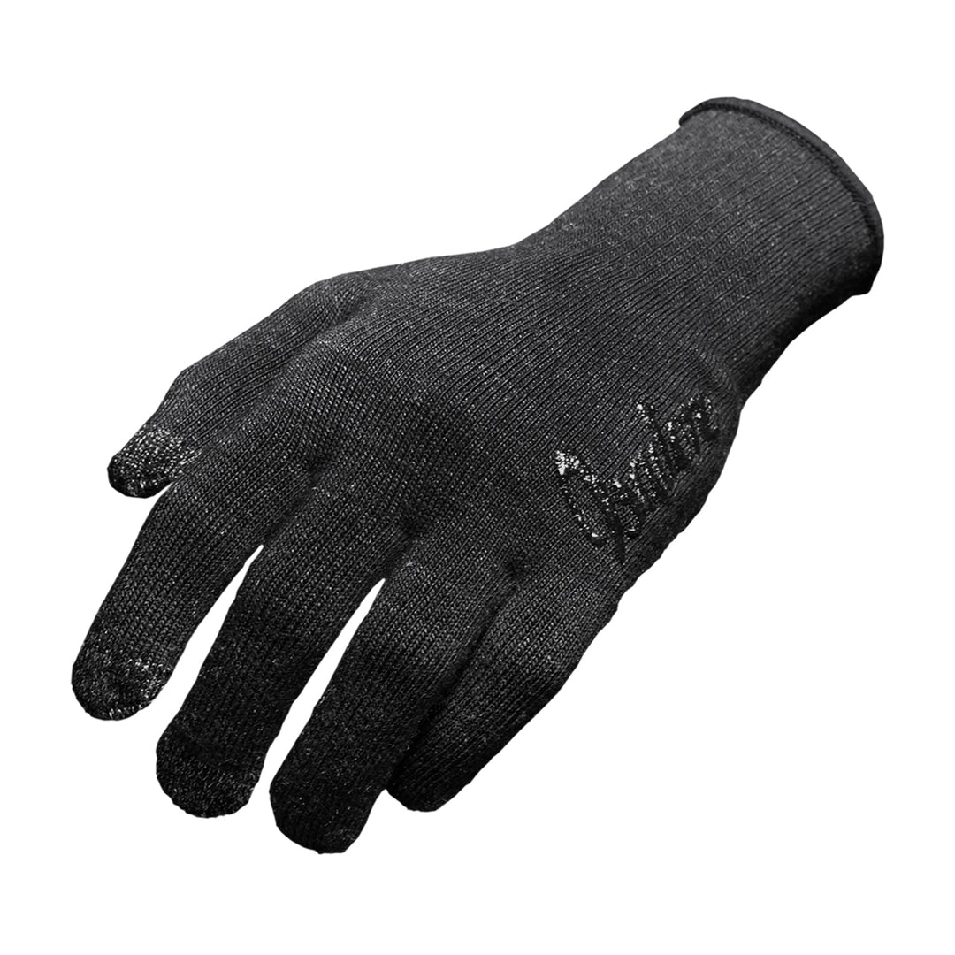 Duraglove ET "V Logo" Charcoal Wool w/Black Grippies