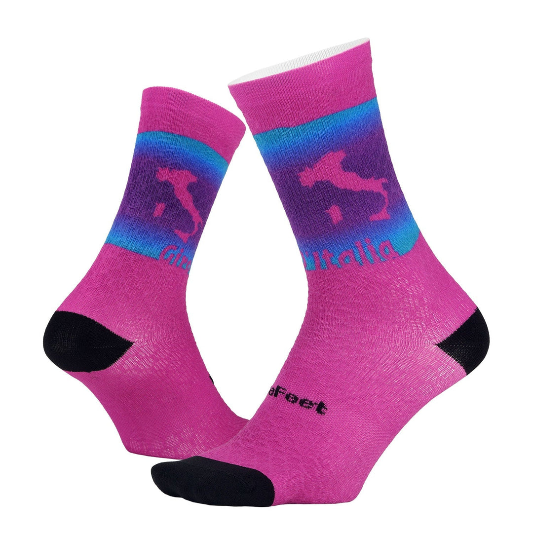 DeFeet Sub360 Evo Mont Ventoux 6" Crew Big Three Bundle Socks #athletic# #cycling# #run#