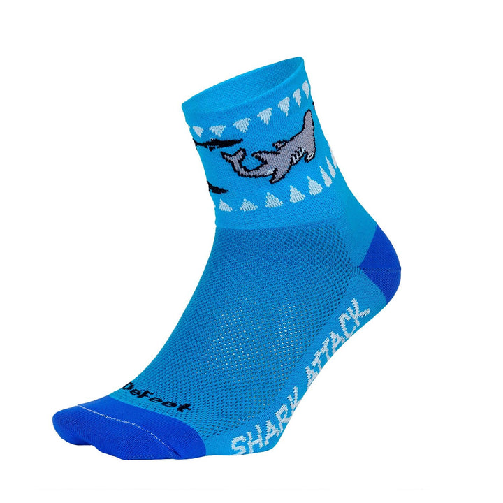 DeFeet Aireator 3" Shark Attack Socks #athletic# #cycling# #run#