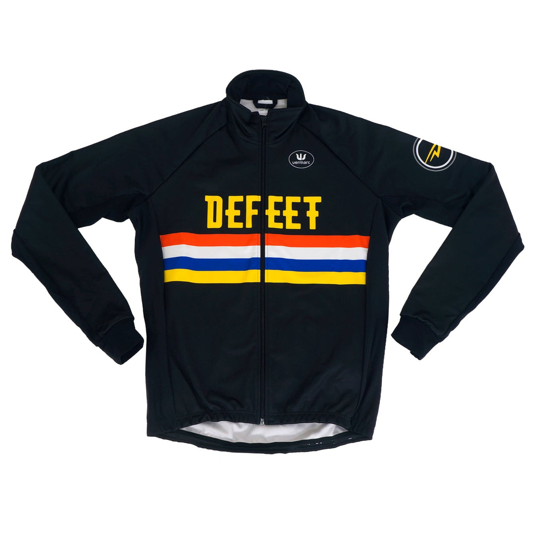 DeFeet DeFeet 2022 Black Tech Jacket Long Sleeve Apparel #athletic# #cycling# #run#