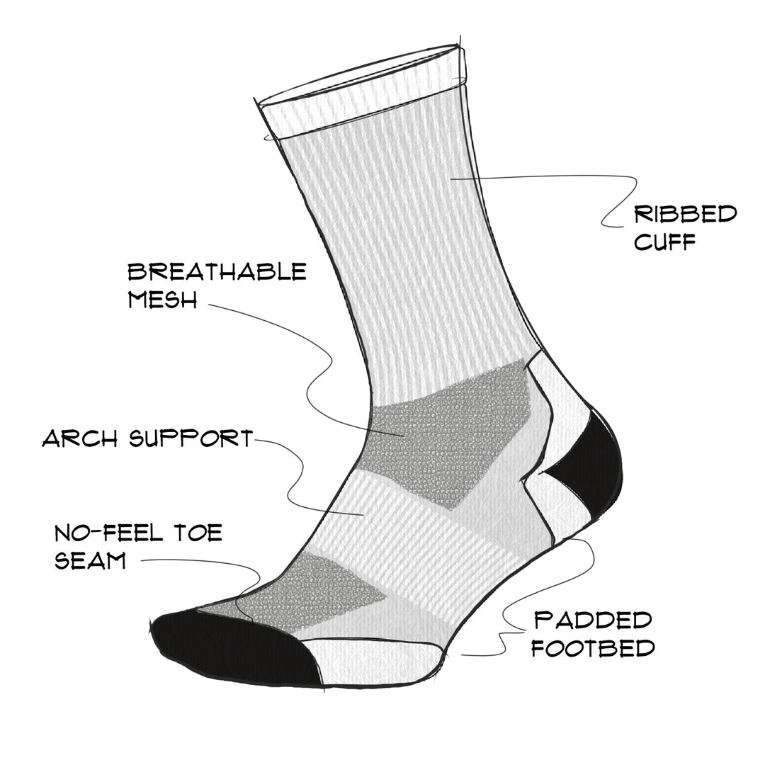DeFeet Sub360 All Day O Beautiful Socks #athletic# #cycling# #run#
