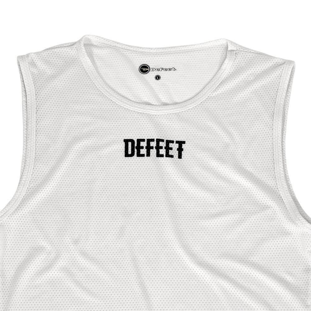 DeFeet UnDLite Tank White (Unisex Fit) Base Layers #athletic# #cycling# #run#