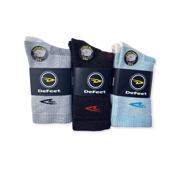 DeFeet Woolie Boolie 6" Blaze Pack: 3 Pairs Socks #athletic# #cycling# #run#