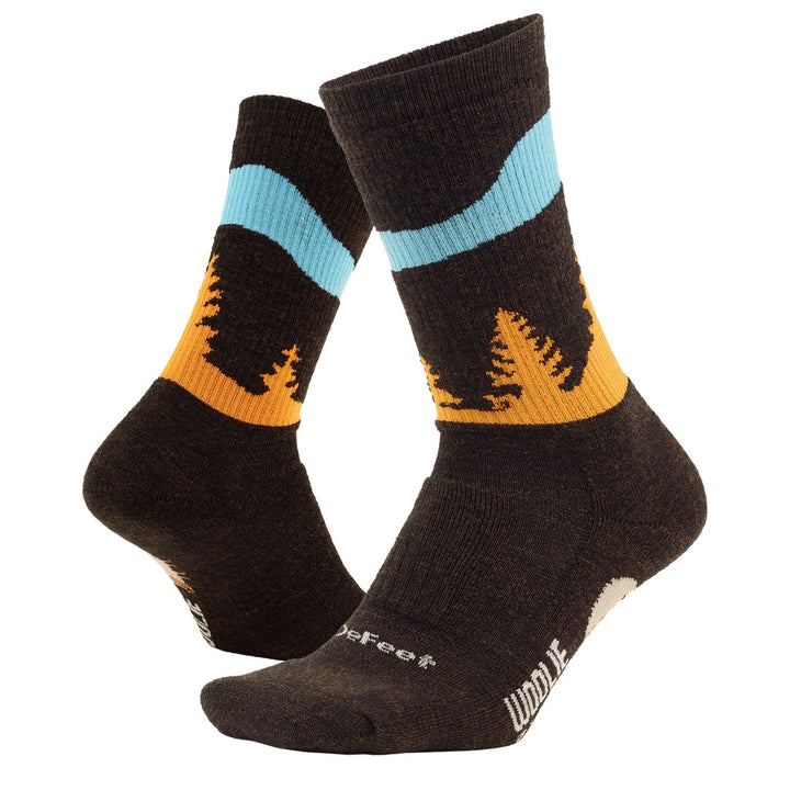 DeFeet Woolie Boolie Crew Spruce Pack: 2 Pairs Socks #athletic# #cycling# #run#